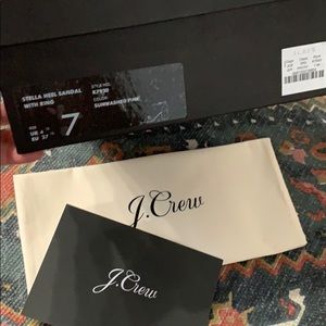 J. Crew Shoes - J.Crew Stella Heel With Ring Sandal J. Crew Shoes - J.Crew Stella Heel With Ring Sandal